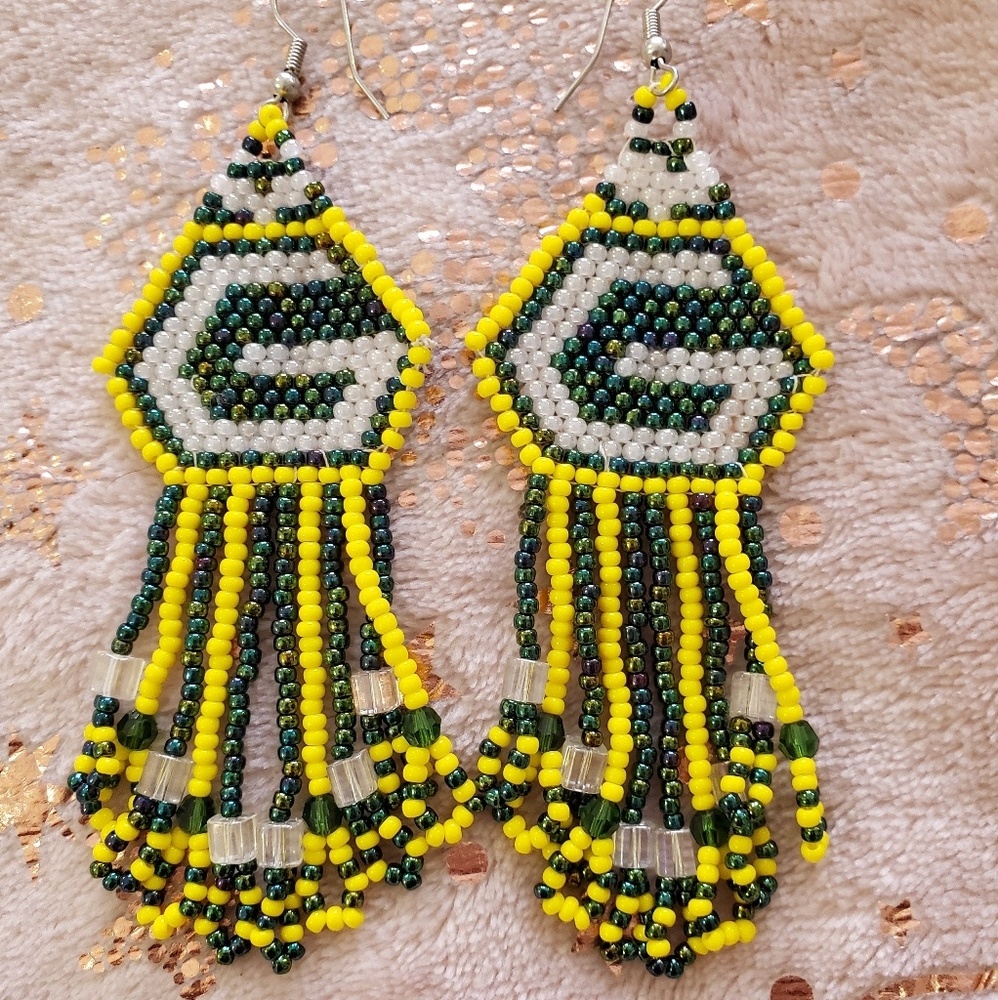 Greenbay Packers Earings